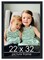 22x32 Slim Profile Black Picture Frame - UV Acrylic, Foam Board Backing, Hanging Hardware